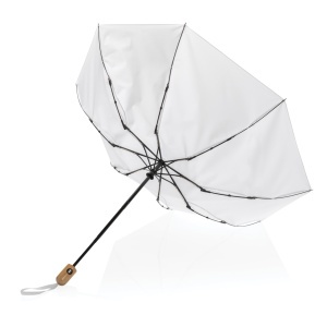 XD Umbrelă Impact AWARE RPET 190T din bambus, 21" cu deschidere/închidere automată - Img 11