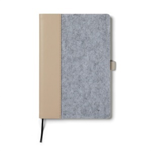 XD VINGA Albon GRS recycled felt notebook - Img 1