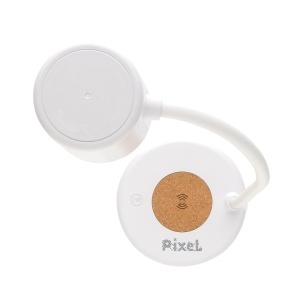 XD Zenara RCS recycled plastic and cork 15W wireless desk lamp
