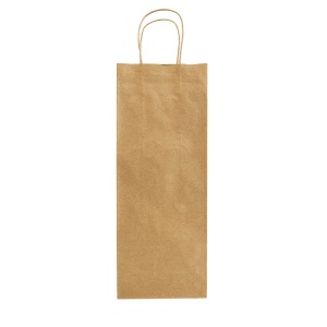100% recycled paper 100 gr/m2, shopping bag with guesset - Img 2