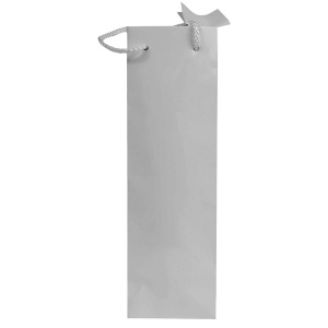 157 g/m2 laminated paper bottle shopping bag with gusset and bottom reinforcement, string - Img 13