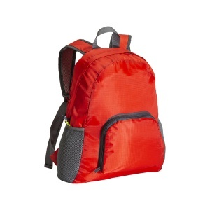210D polyester ripstop foldable backpack, resealable in a pocket - Img 4