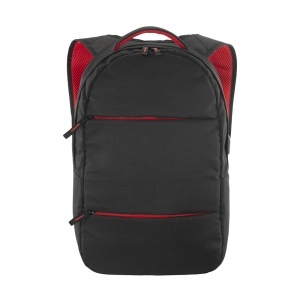 600D polyester PC backpack. Main laptop pocket and 3 front pockets. Breathable material - Img 8