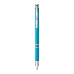 ABS push-button ballpoint pen. Chrome clip and details - Img 1