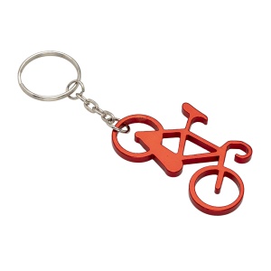 Aluminium bicycle keychain with bottle opener - Img 5