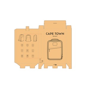 AO Rucsac Cape Town 27L, bumbac 230gsm. Potrivit pentru laptop de 17"