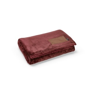 AO Pătură Van Eyck din rPET 240 g/m². Patch personalizabil.