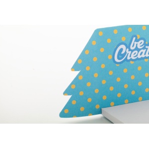 AP CreaStick Xmas - custom sticky notepad, Christmas tree