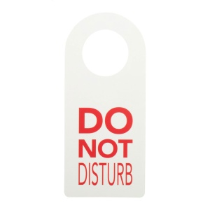 AP Disturb - cuier personalizat pentru usi
