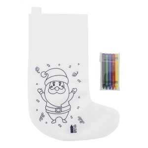 AP Julfar Gift - colouring Christmas stocking