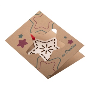AP TreeCard Eco - Christmas card, star