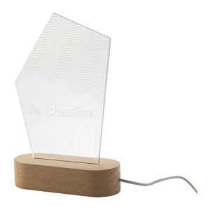 AP Woodify - LED light trophy, custom shape