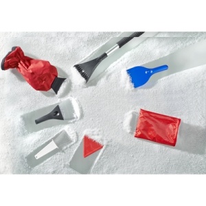 AX™ Ice scraper with snow bristle, telescopic handle (max. 100 cm) - Img 3