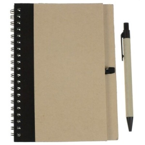 AX™ Notebook approx. A5 with ball pen | Salvatore - Img 2