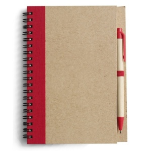 AX™ Notebook approx. A5 with ball pen | Salvatore - Img 10
