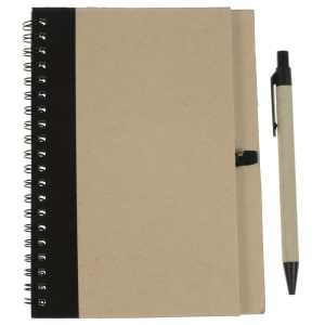 AX™ Notebook approx. A5 with ball pen | Salvatore - Img 22
