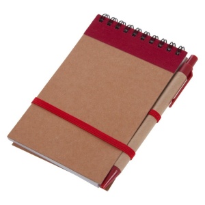 AX™ Notebook approx. A6 with ball pen | Chapman - Img 9
