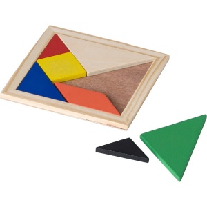 AX™ Puzzle Tangram, 7 piese - Img 2