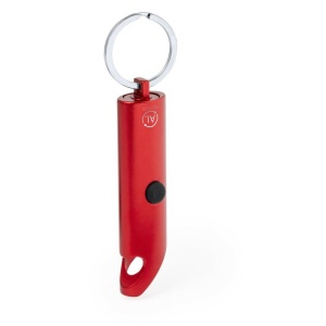 AX™ Recycled aluminium keyring, bottle opener, LED light - Img 4