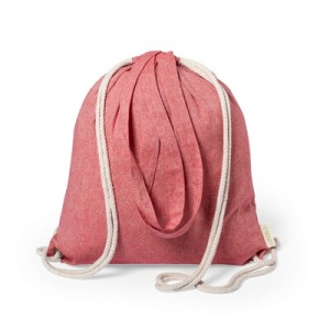 AX™ Recycled cotton bag 2 in 1, drawstring bag and shopping bag - Img 2
