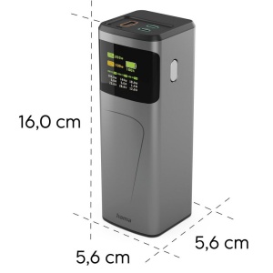 AX Baterie externă 24000 mAh Hama High Power 200W - Img 3