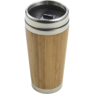AX Cană termos din bambus 400 ml