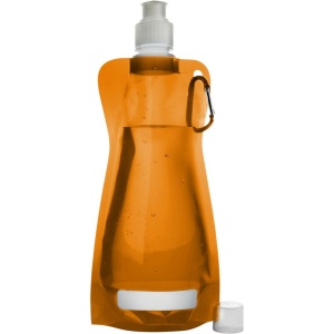 AX Sticlă de apă pliabilă 420 ml cu clemă tip carabină