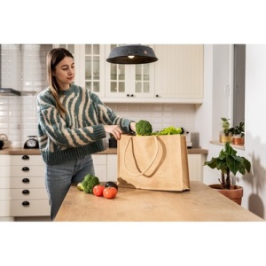 AX Geantă cu șnur din bumbac reciclat și poliester reciclat B'RIGHT | Jose