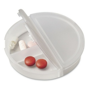AX Pill box with 3 compartments