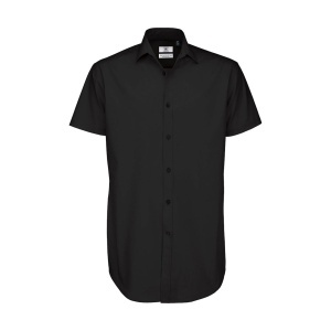 B&C Cămașă Black Tie SSL/men Poplin