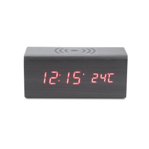 BC Desk clock with wireless charger CORNELL - Img 2