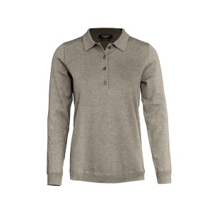 Brighton Long Sleeve Polo Women - Elegant Knitted Polo Fabric: 190 g/m² - Img 6