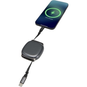 Cablu de încărcare rapidă CarPlay PD Alphard 100W din plastic reciclat, retractabil - Img 8
