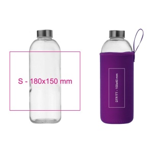 CM™ Sticlă de 1000ml în husă neopren