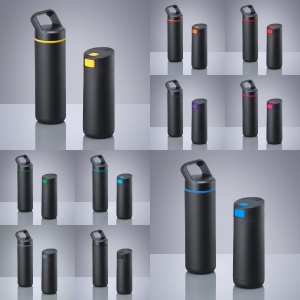 CO Expedition Set: cană de cafea 450 ml și sticlă din oțel 650 ml