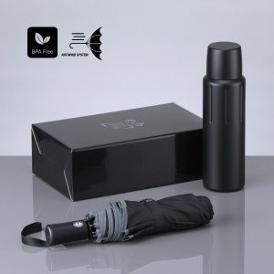 CO Scandic Set III: termos cu vid 750 ml și umbrelă automată