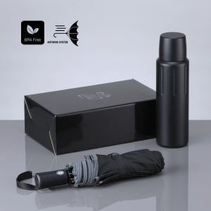 CO Scandic Set III: vacuum thermos 750 ml & automatic umbrella