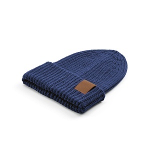 Cobain Beanie rPET and Wool. Customisable Patch - Img 15