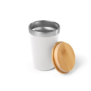 Don Travel Cup rSS and Bamboo lid 400ml. Double wall - Img 1