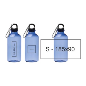 Easy™ Sticla PET reciclata Mechelen, 400 ml