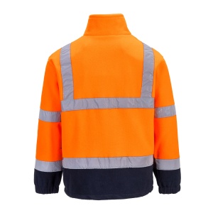 Fleece contrastant de înaltă vizibilitate - Img 3