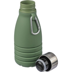 AX Sticlă sport pliabilă 550 ml cu carabină