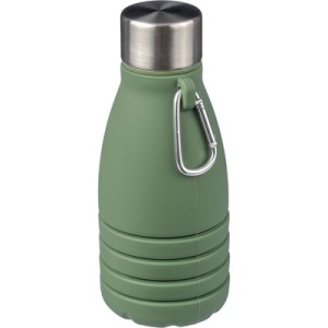 AX Sticlă sport pliabilă 550 ml cu carabină