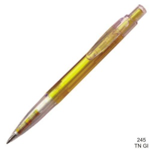 Gathered™ 245TN Pix Stilus din plastic, corp transparent color, parti incolore