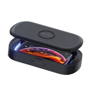 GC Cutie de sterilizare uv-c / încărcător wireless innmyhealthcare negru - Img 3