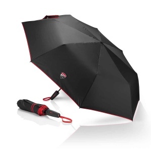 GC Umbrelă ducati corse jumbro cu 3 secțiuni. culoare neagră