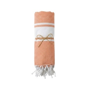 GRS-certified 150 g/m2 recycled cotton beach towel - Img 17