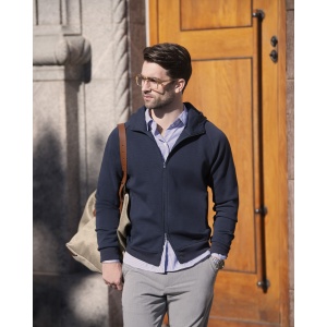 Hampton Men - Premium Double-faced hoodie Fabric: 310 g/m²