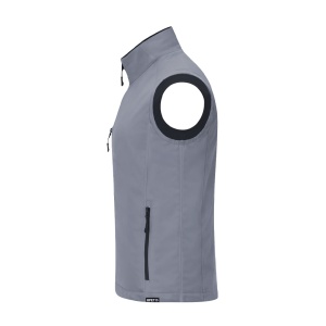 Handricks - Vest Triple Layer. Outside: Soft Shell, 94% Polyester RPET/ 6% Elastane. Inside: 100% Polyester Micropolar RPET. 340 g/ m2 Wind and Water Resistant - Img 3