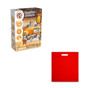 hi!™ Ancient Egypt Excavation Kit IV Joc educațional furnizat cu o pungă cadou nețesută (80 g/m²)